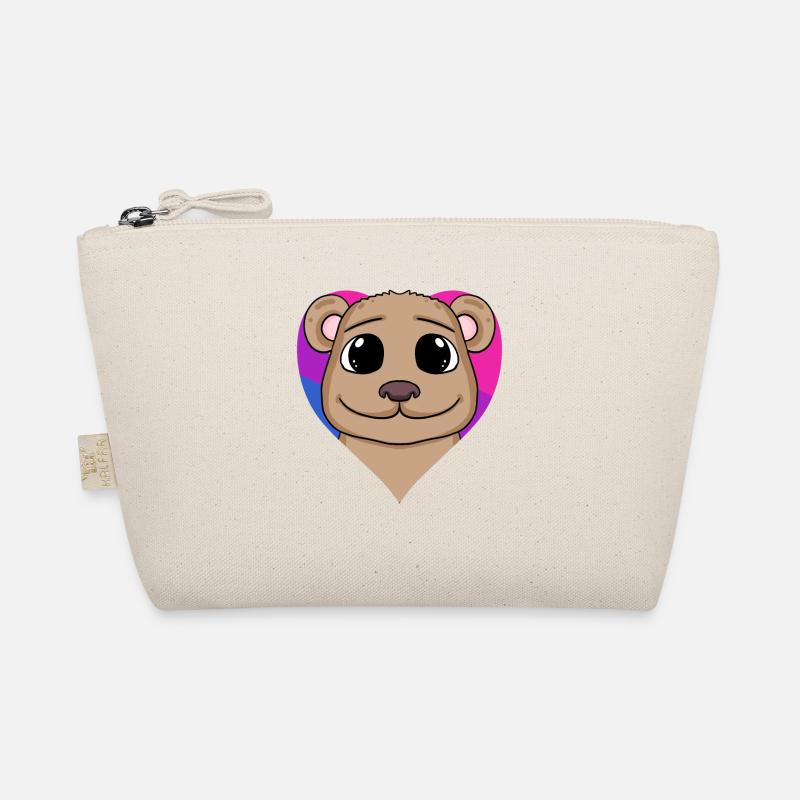 Cadeau bisexuel d’ours brun Trousse biologique