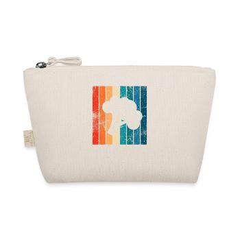 Broccoli Vegan Lover Retro Healthy Gift idea - Organic Pouch - nature - Front
