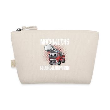 Nachwuchs Feuerwehrmann - Bio-Täschchen - Natur - Vorne