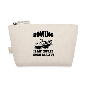 Rower funny rower saying rowing club rowing - Organic Pouch - nature - Front