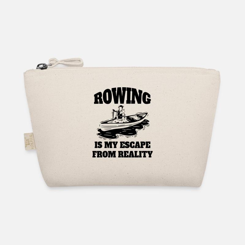 Rower funny rower saying rowing club rowing Organic Pouch