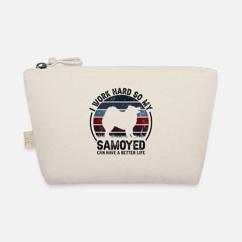 Travail acharné - Retro Samoyed Trousse biologique