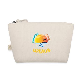 Summer Sun Holiday Beach Summer Beach Holidays - Organic Pouch - nature - Front