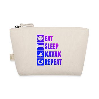 Canoe Kayak Women Kayaking Men Kayak - Organic Pouch - nature - Front