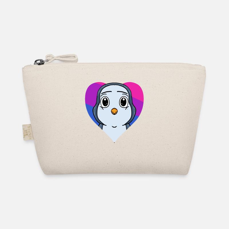 Bisexuell Pinguin Geschenk Bio-Täschchen