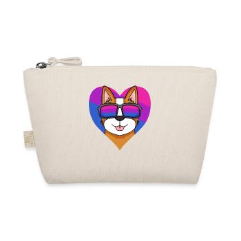 Bisexuel welsh Corgi Pembroke Dog Gift - Trousse biologique - nature - Devant