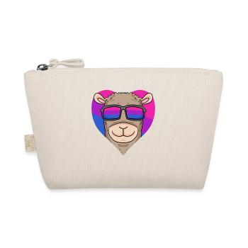 Cadeau d’alpaga bisexuel - Trousse biologique - nature - Devant