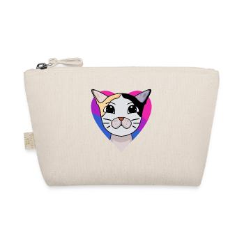 Bisexual Japanese Bobtail Cat Gift - Organic Pouch - nature - Front