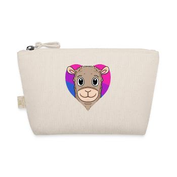 Cadeau d’alpaga bisexuel - Trousse biologique - nature - Devant