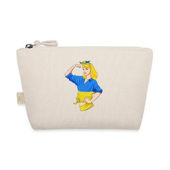 Fille ukrainienne incassable I Héritage ukrainien - Trousse biologique - nature - Devant