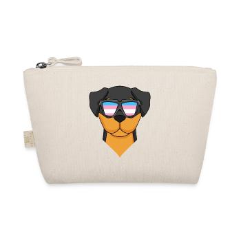 Transgender Transsexual Rottweiler Dog Gift - Organic Pouch - nature - Front