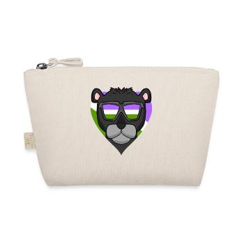 Panthère noire Genderqueer - Trousse biologique - nature - Devant