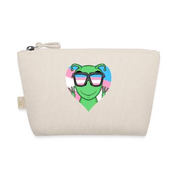 Transgender Transsexual Alien Gift - Organic Pouch - nature - Front