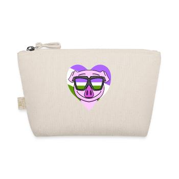 Cochon Genderqueer - Trousse biologique - nature - Devant