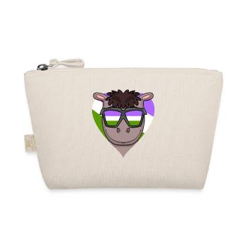 Genderqueer Cœur de cheval - Trousse biologique - nature - Devant