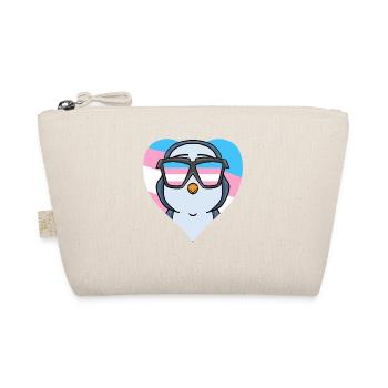 Transgender Transsexual Penguin Gift - Organic Pouch - nature - Front