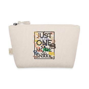 Snake Serpent Just One More Snake - Organic Pouch - nature - Front