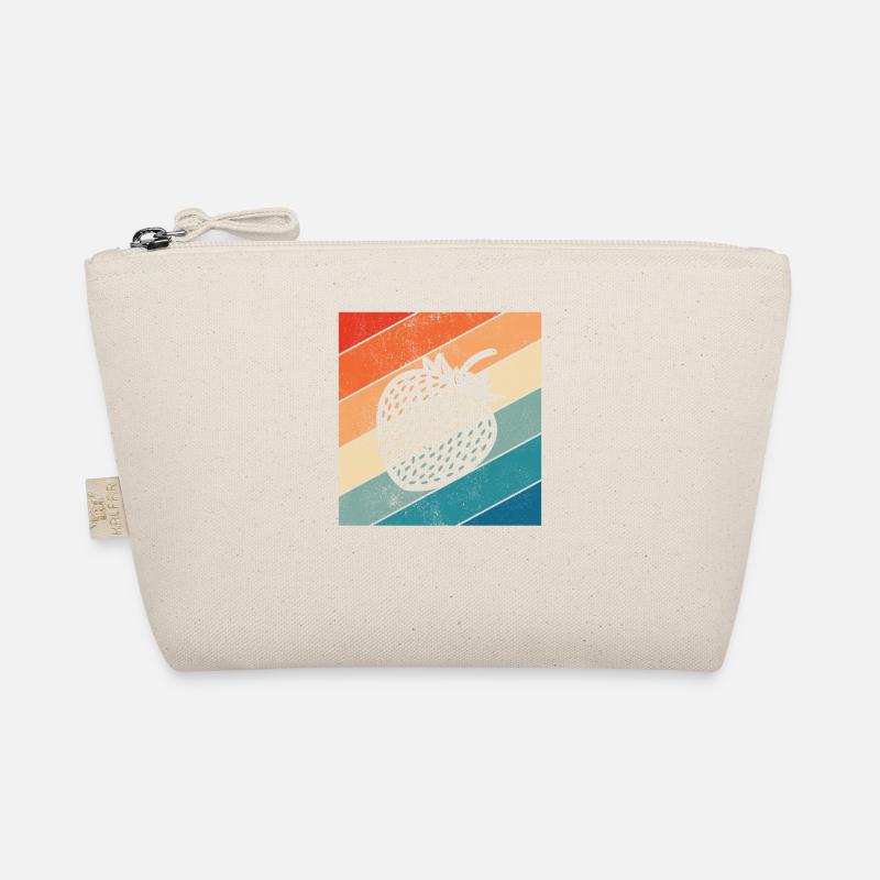 Strawberry Fruit Lover Retro Healthy Idée cadeau Trousse biologique