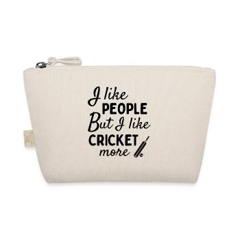 J’aime les gens MAIS j’aime plus le cricket. - Trousse biologique - nature - Devant