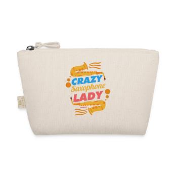 Crazy Saxophone Lady - Trousse biologique - nature - Devant