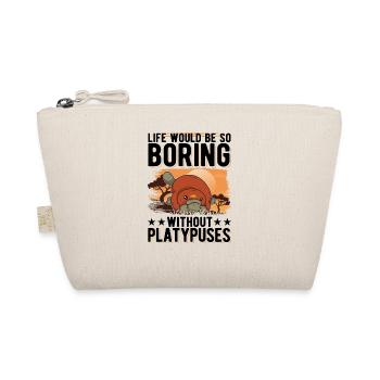 Platypus Gift Platypus - Organic Pouch - nature - Front