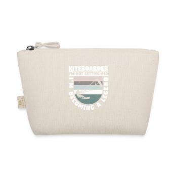 Kiteboarder I'm not getting old, I'm going to be a - Organic Pouch - nature - Front