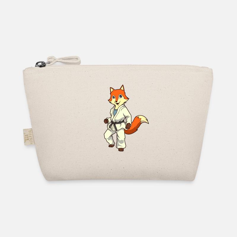 Comic Fuchs makes judo Organic Pouch