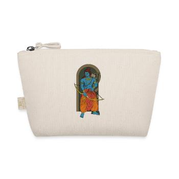 Hindu God - Rama - Organic Pouch - nature - Front