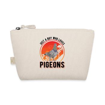 Pigeon Young pigeon fanciers - Organic Pouch - nature - Front