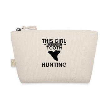 Paleontologist Designs Fossil Hunter Student - Organic Pouch - nature - Front