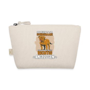 Cool dog owner motif Bordeaux Great Dane - Organic Pouch - nature - Front