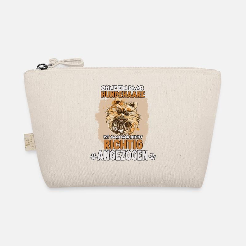 Cooles Hundehalter Zwergspitz Motiv Pomeranian Bio-Täschchen