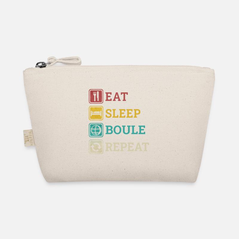 Manger Sleep Boule Répéter Boccia Dictons Blagues Trousse biologique