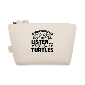Tortue de mer - Si vous voulez que je le fasse - Trousse biologique - nature - Devant