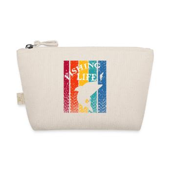 Angeln Angler Fisch Fishing Life Hobby Natur - Bio-Täschchen - Natur - Vorne