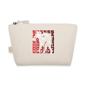 Chinese Martial Arts Chinese Boxing Sanda Sanshou - Bio-Täschchen - Natur - Vorne