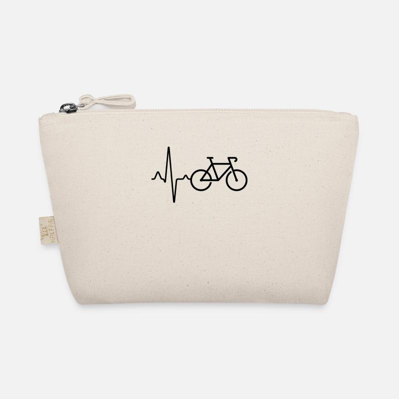 Fahrrad Herzschlag Bio-Täschchen