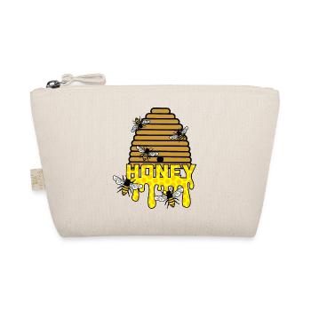 Bee honey hive - Organic Pouch - nature - Front
