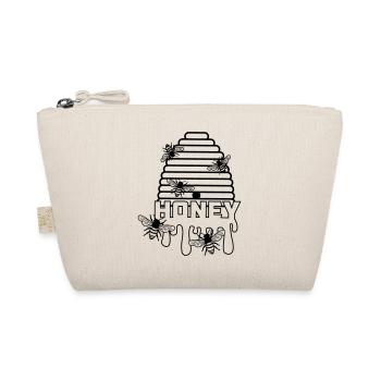 Bee honey hive - Organic Pouch - nature - Front
