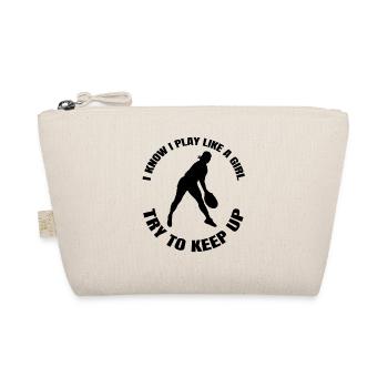 Tennis Girls Tennis Club Femme Joueuse de tennis - Trousse biologique - nature - Devant