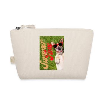 Summer Time Funny Dog Design - Trousse biologique - nature - Devant