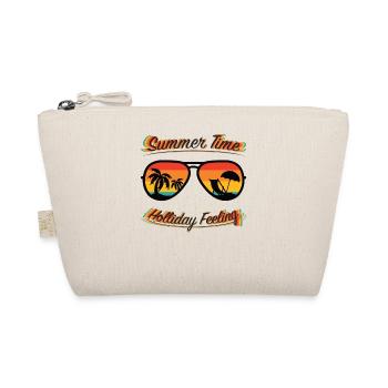 Summer Time - Holiday Feeling - Organic Pouch - nature - Front