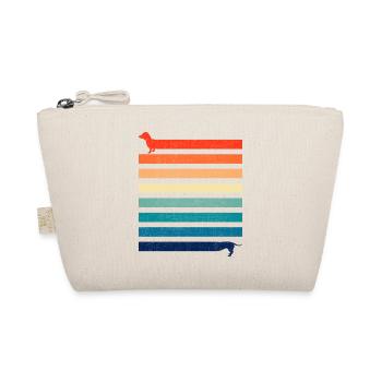 Dog Friend Outfit, Best Friend Dog Dachshund - Organic Pouch - nature - Front