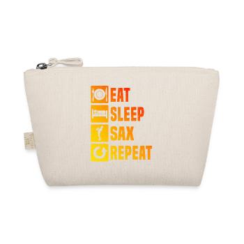 Saxophone Saxophoniste Femme Saxophone Homme - Trousse biologique - nature - Devant