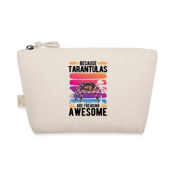 Because Tarantulas are freaking awesome Tarantel - Bio-Täschchen - Natur - Vorne