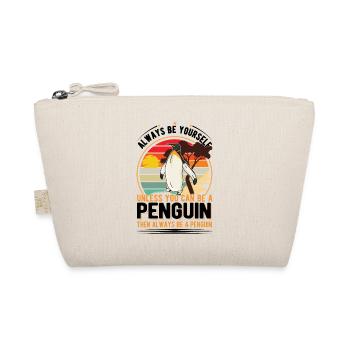 Pingouin Cadeau Pingouin - Trousse biologique - nature - Devant