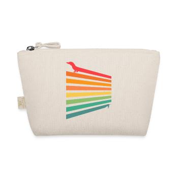 Dog Friend Outfit, Best Friend Dog Dachshund - Organic Pouch - nature - Front