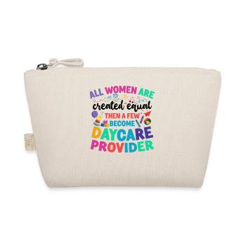 Childcare Daycare Provider Teacher - Organic Pouch - nature - Front
