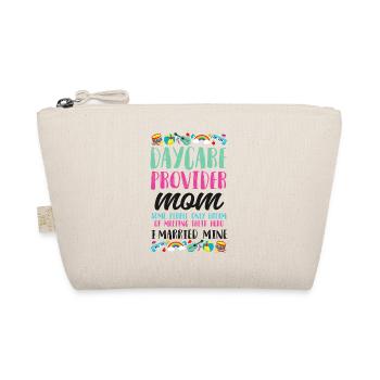 Childcare Daycare Provider Teacher - Organic Pouch - nature - Front