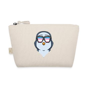 Transgender Transsexual Penguin Gift - Organic Pouch - nature - Front